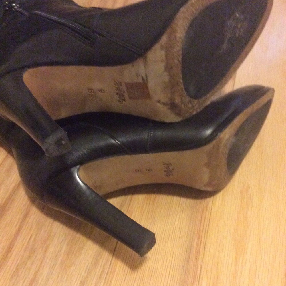 Coach "Jade" Stiletto Heel Knee Boots - Picture 8 of 8